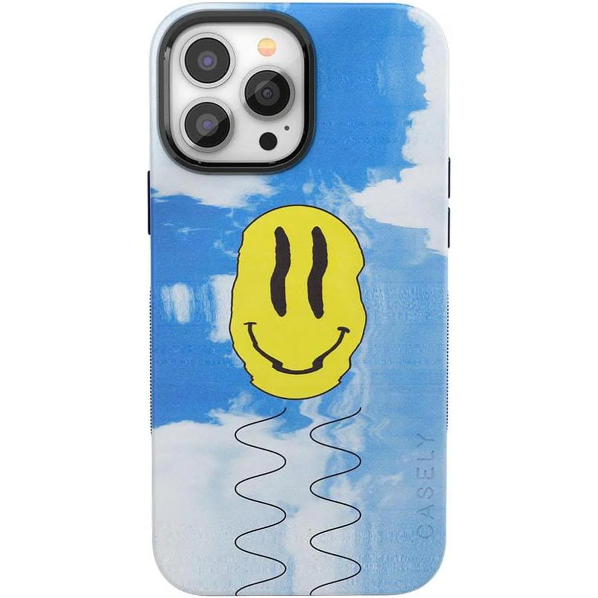 On Cloud Nine | Glitch Smiley Face Case - Image 54