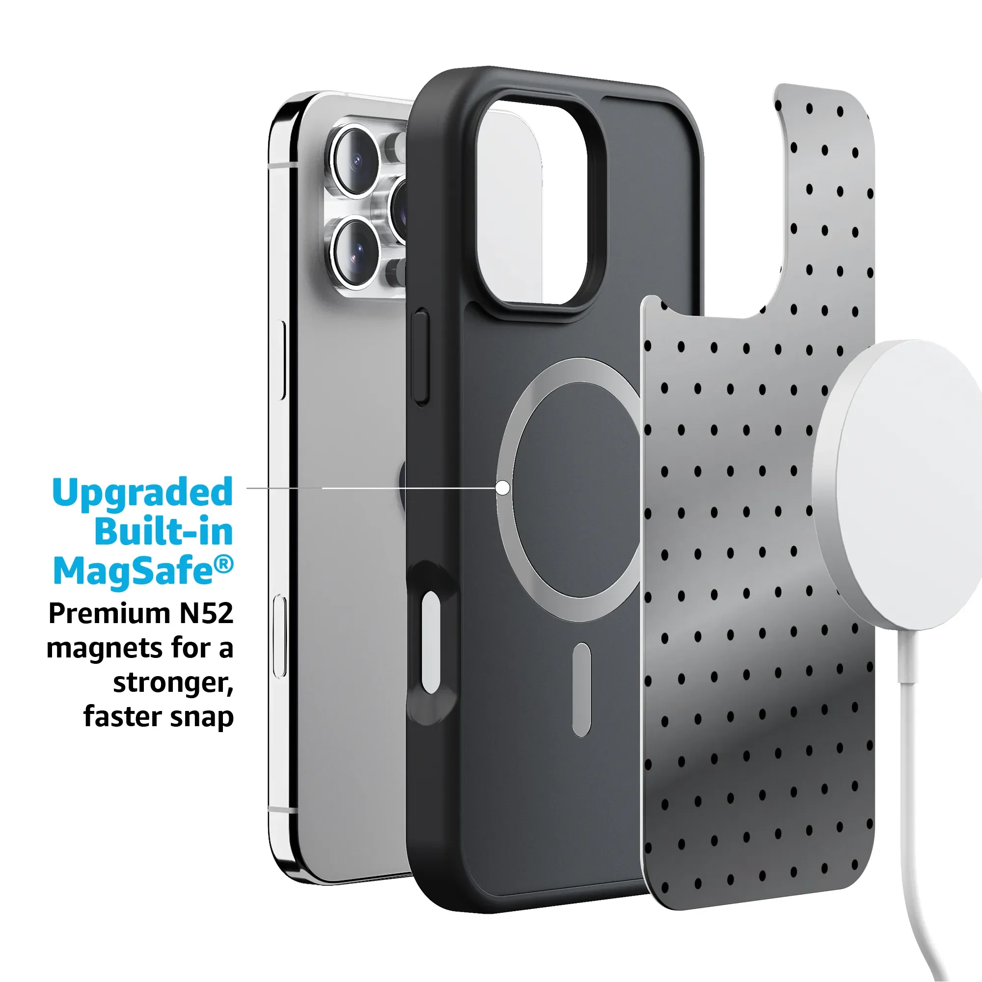 On the Dot | Black Polka Dot Case - Image 203