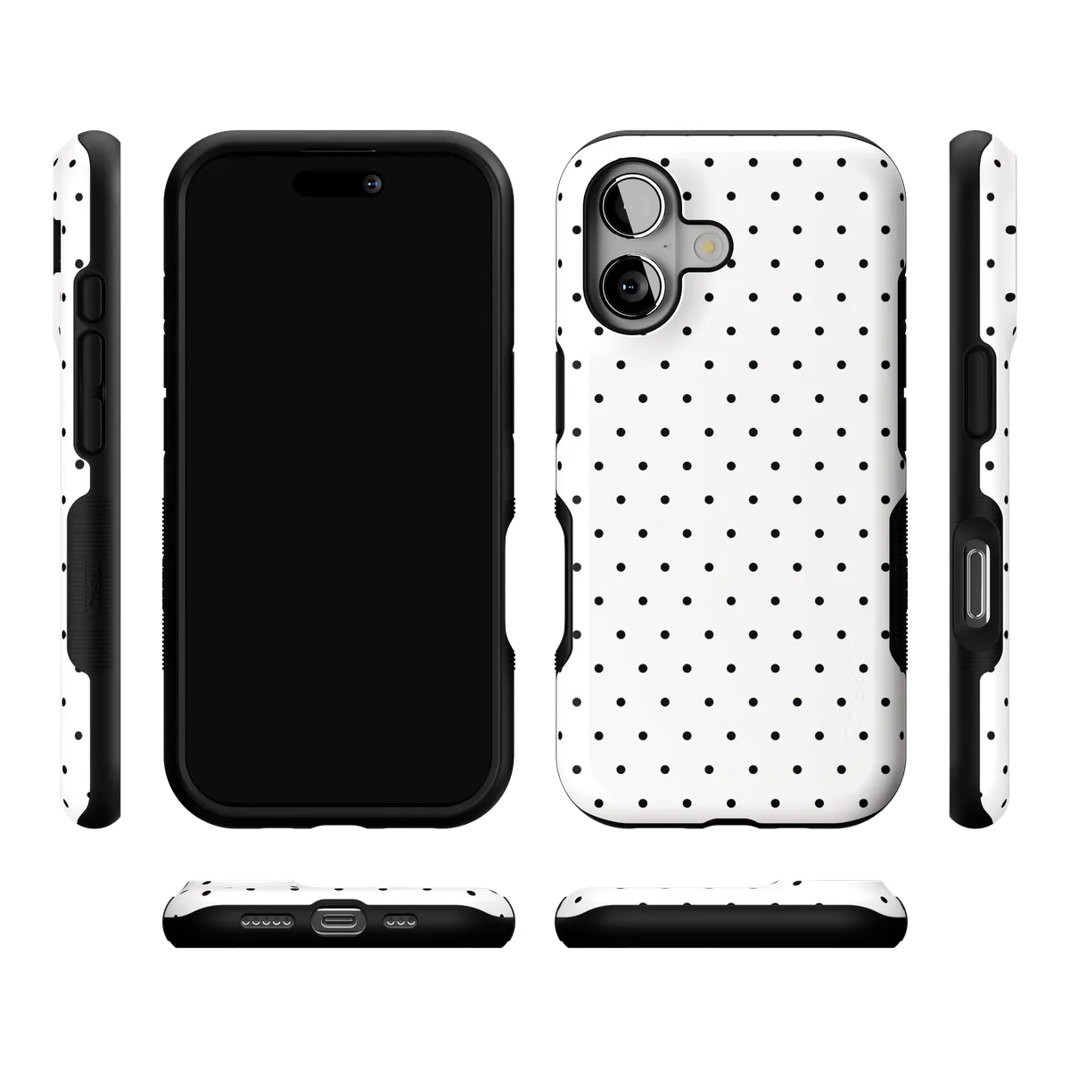 On the Dot | Black Polka Dot Case - Image 57