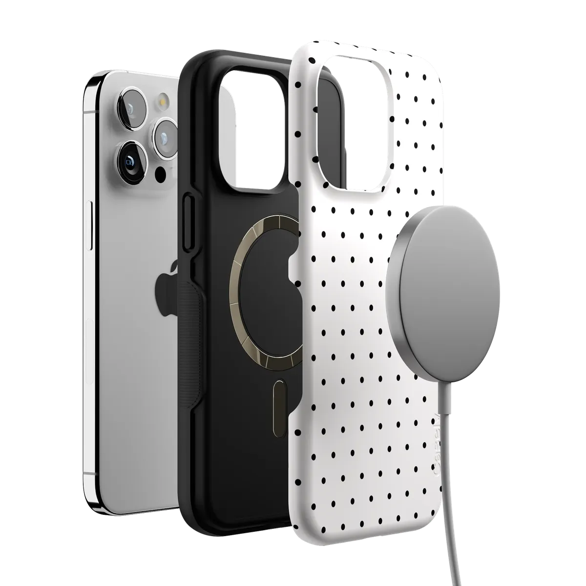 On the Dot | Black Polka Dot Case - Image 74