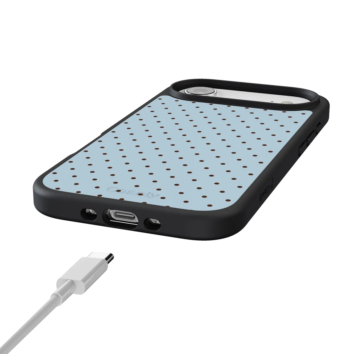 On the Dot | Blue Polka Dot Case - Image 194