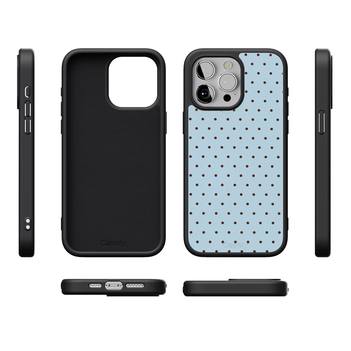 On the Dot | Blue Polka Dot Case - Image 214