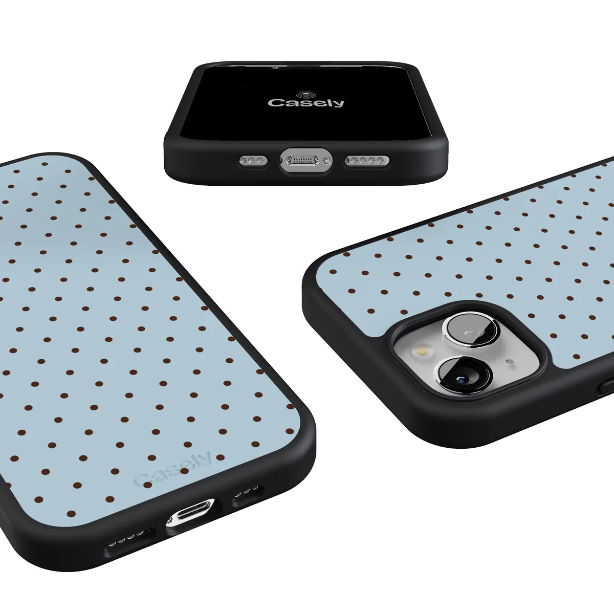 On the Dot | Blue Polka Dot Case - Image 222