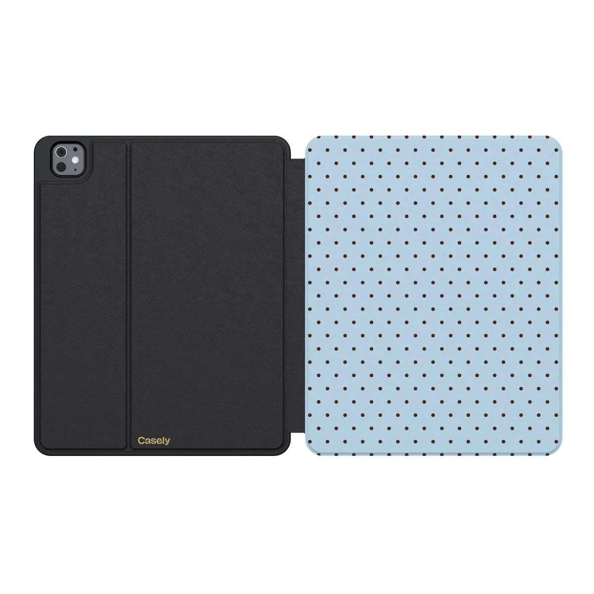 On the Dot | Blue Polka Dot iPad Case - Image 29