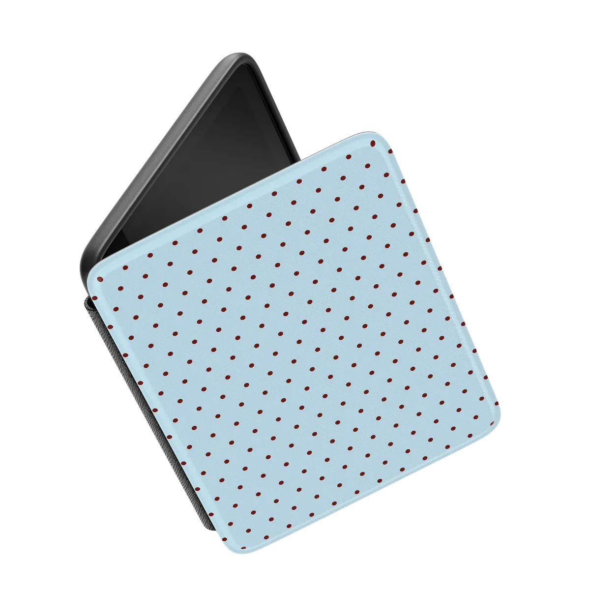 On the Dot | Blue Polka Dot Kindle Case - Image 7