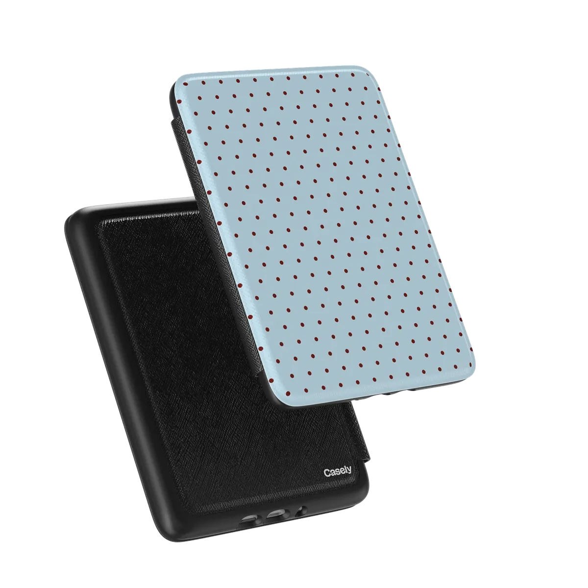 On the Dot | Blue Polka Dot Kindle Case - Image 8
