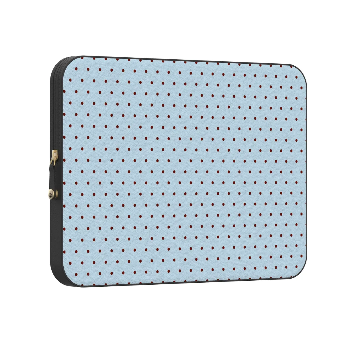 On the Dot | Blue Polka Dot Laptop Case - Image 11