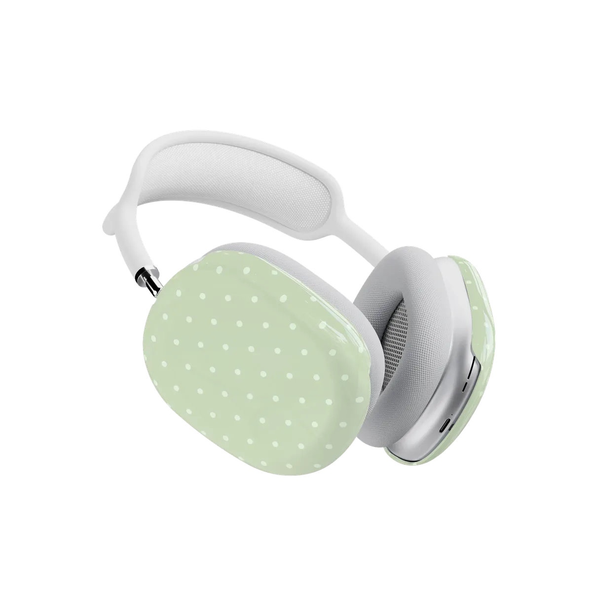 On the Dot | Green Polka Dot AirPods Max Case - Image 3