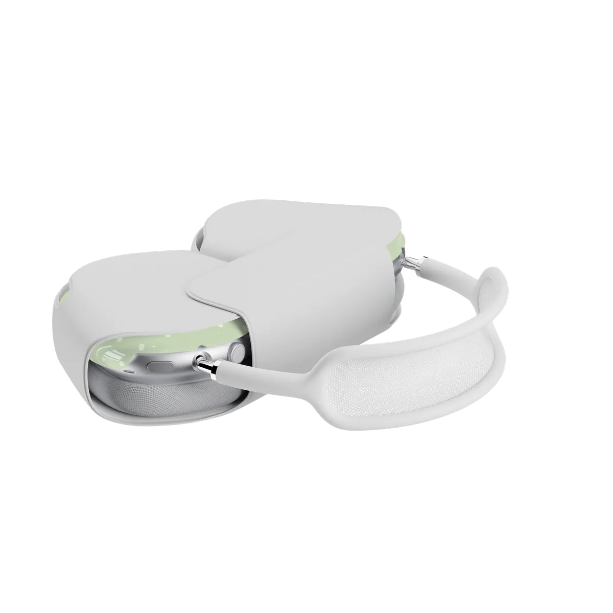 On the Dot | Green Polka Dot AirPods Max Case - Image 8