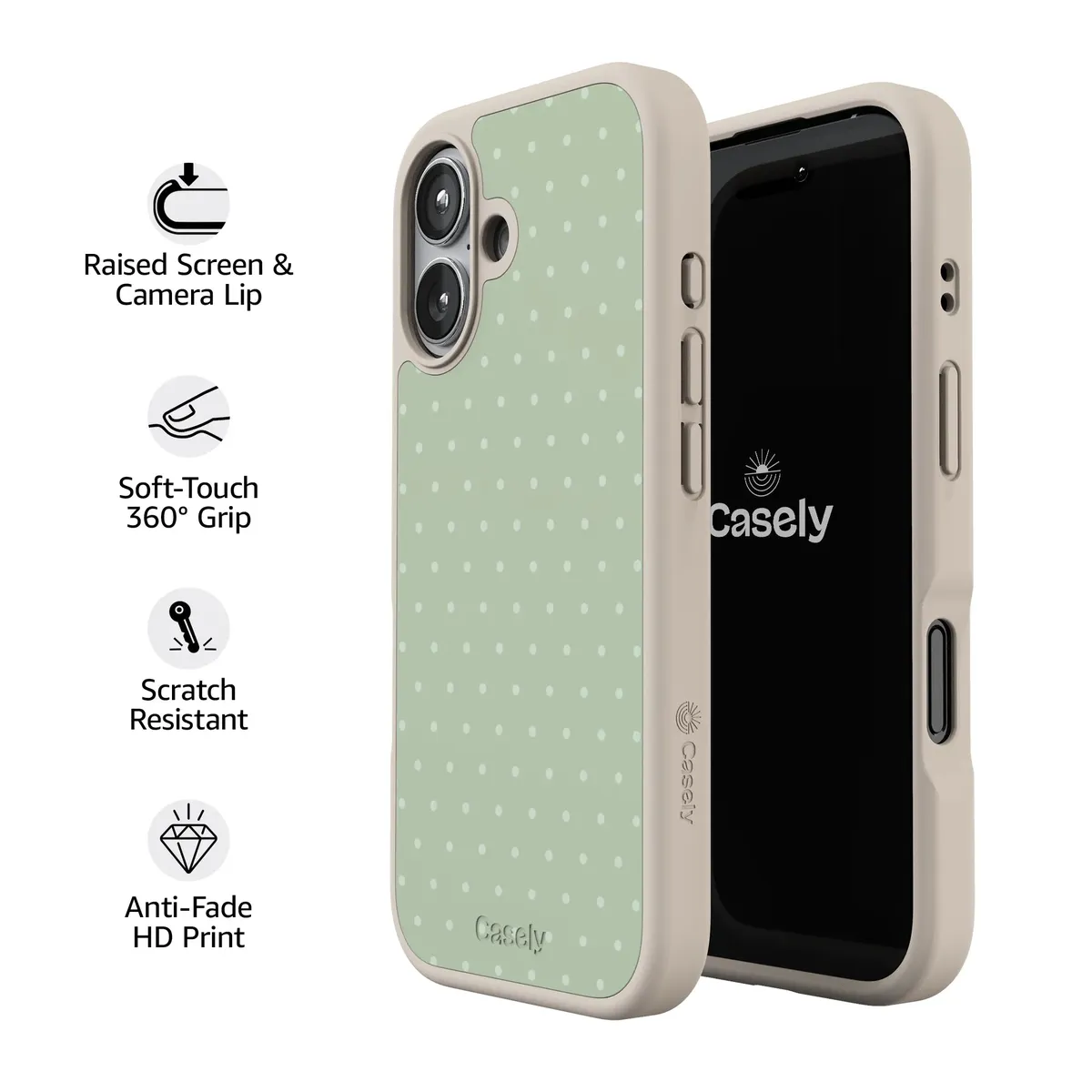 On the Dot | Green Polka Dot Case - Image 151