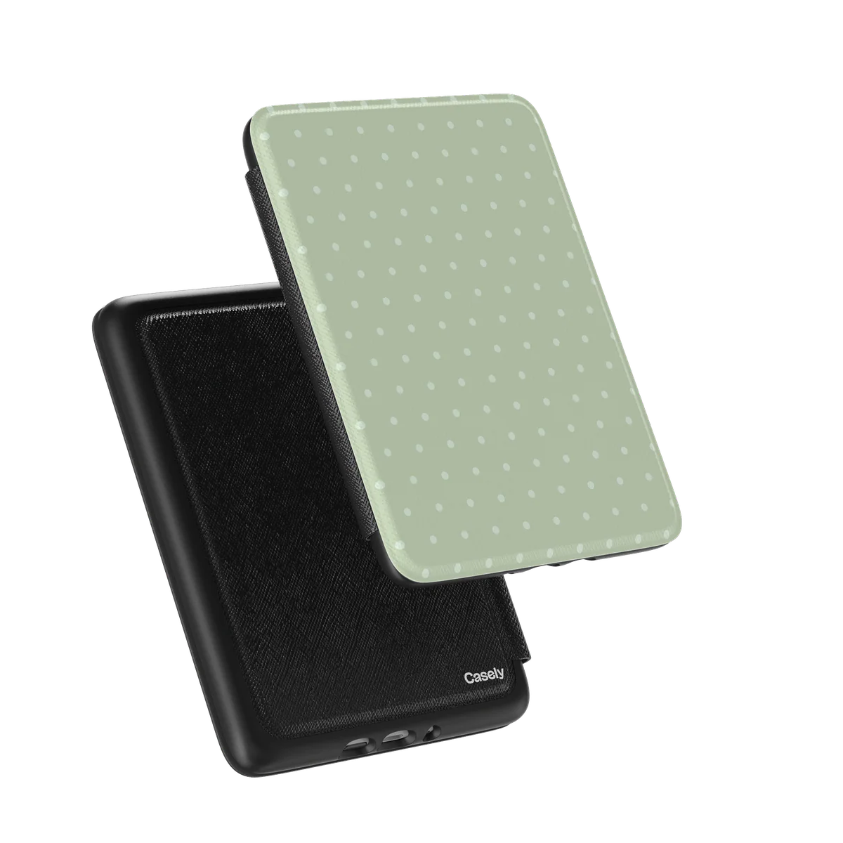 On the Dot | Green Polka Dot Kindle Case - Image 10