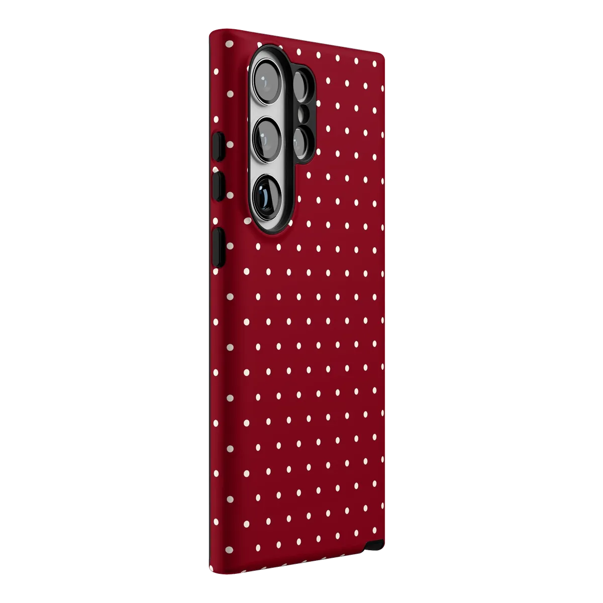 On the Dot | Maroon Polka Dot Case - Image 130