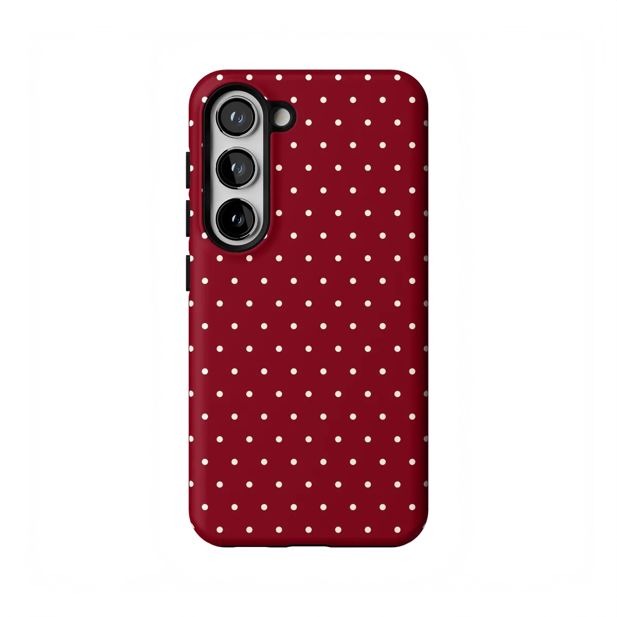 On the Dot | Maroon Polka Dot Case - Image 135