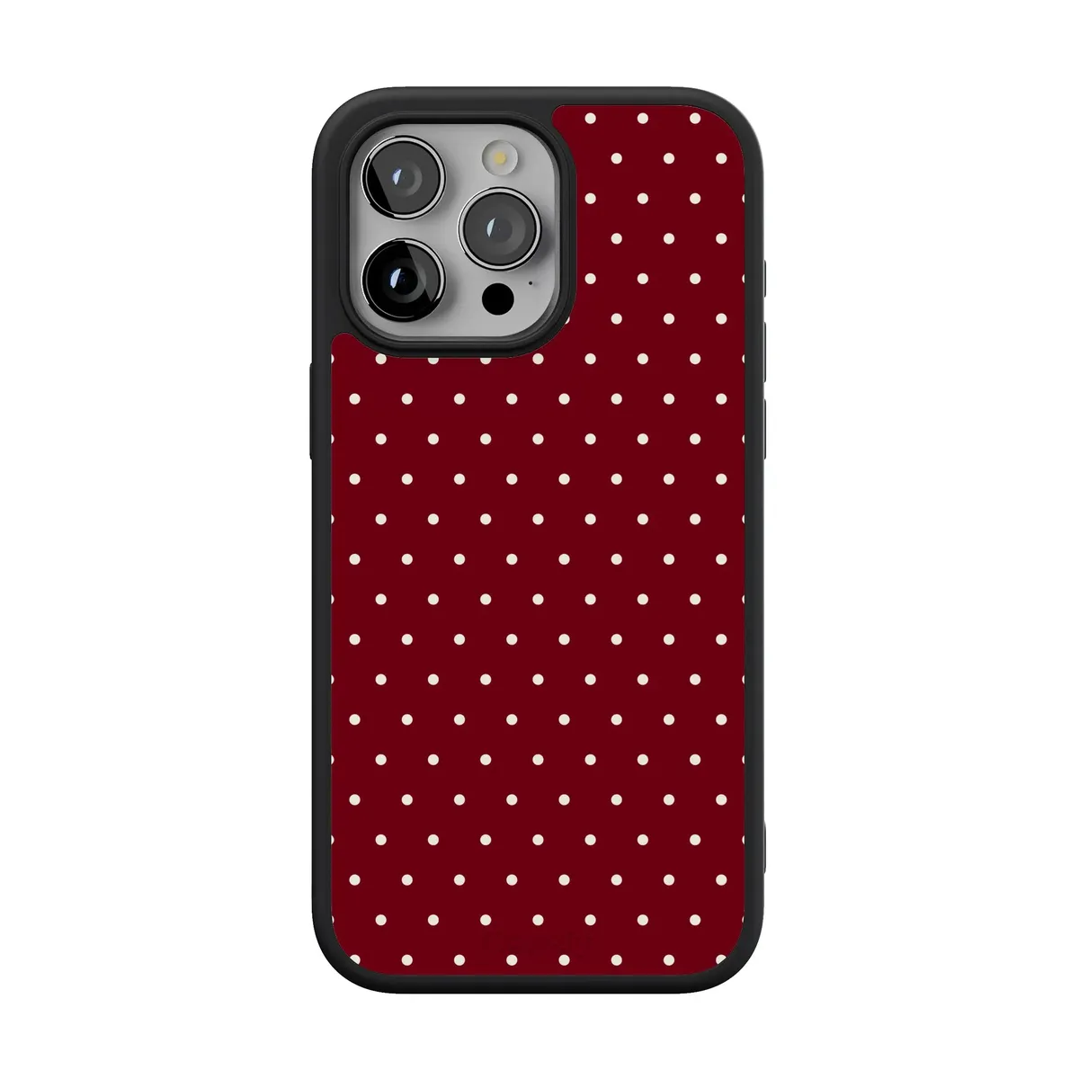 On the Dot | Maroon Polka Dot Case - Image 216