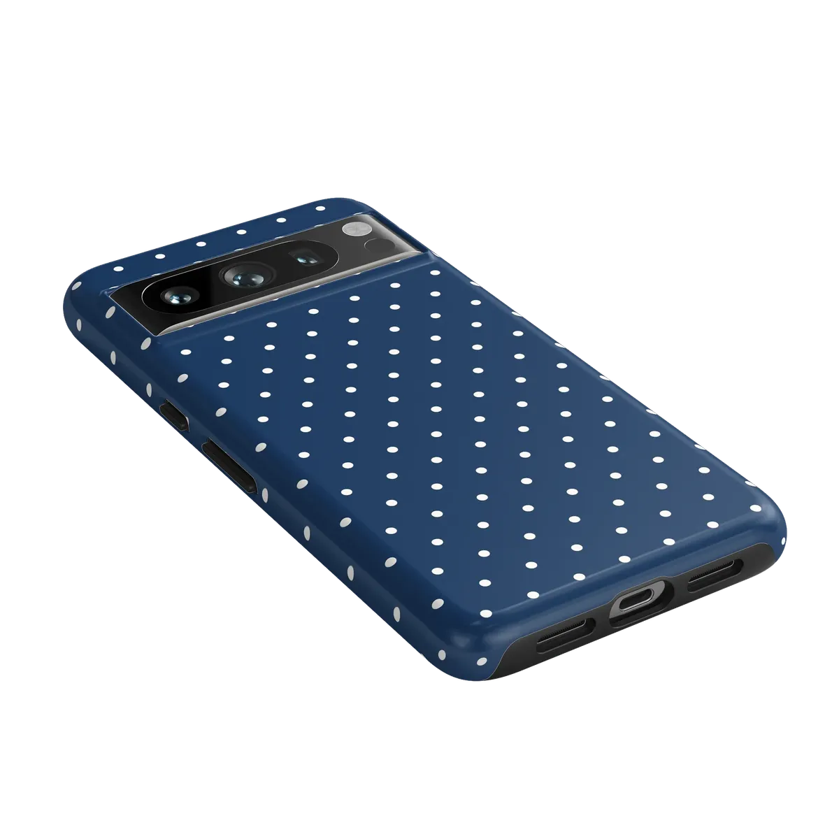 On the Dot | Navy Polka Dot Case - Image 121