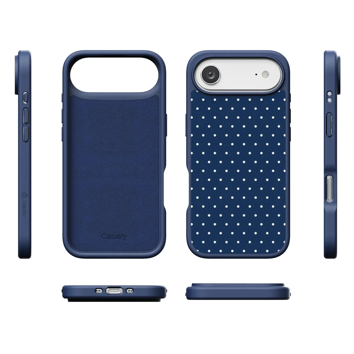 On the Dot | Navy Polka Dot Case - Image 176