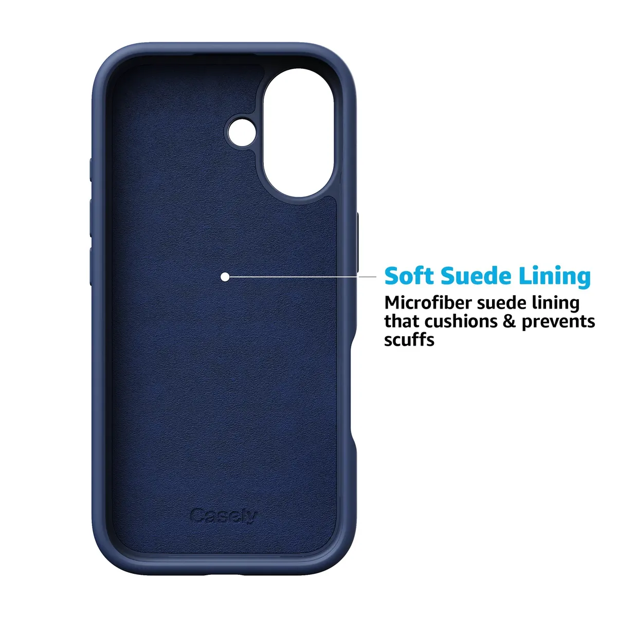 On the Dot | Navy Polka Dot Case - Image 181