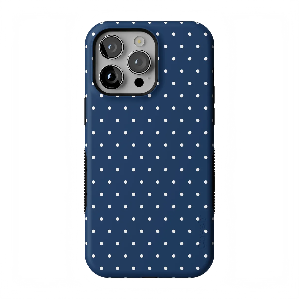 On the Dot | Navy Polka Dot Case - Image 50