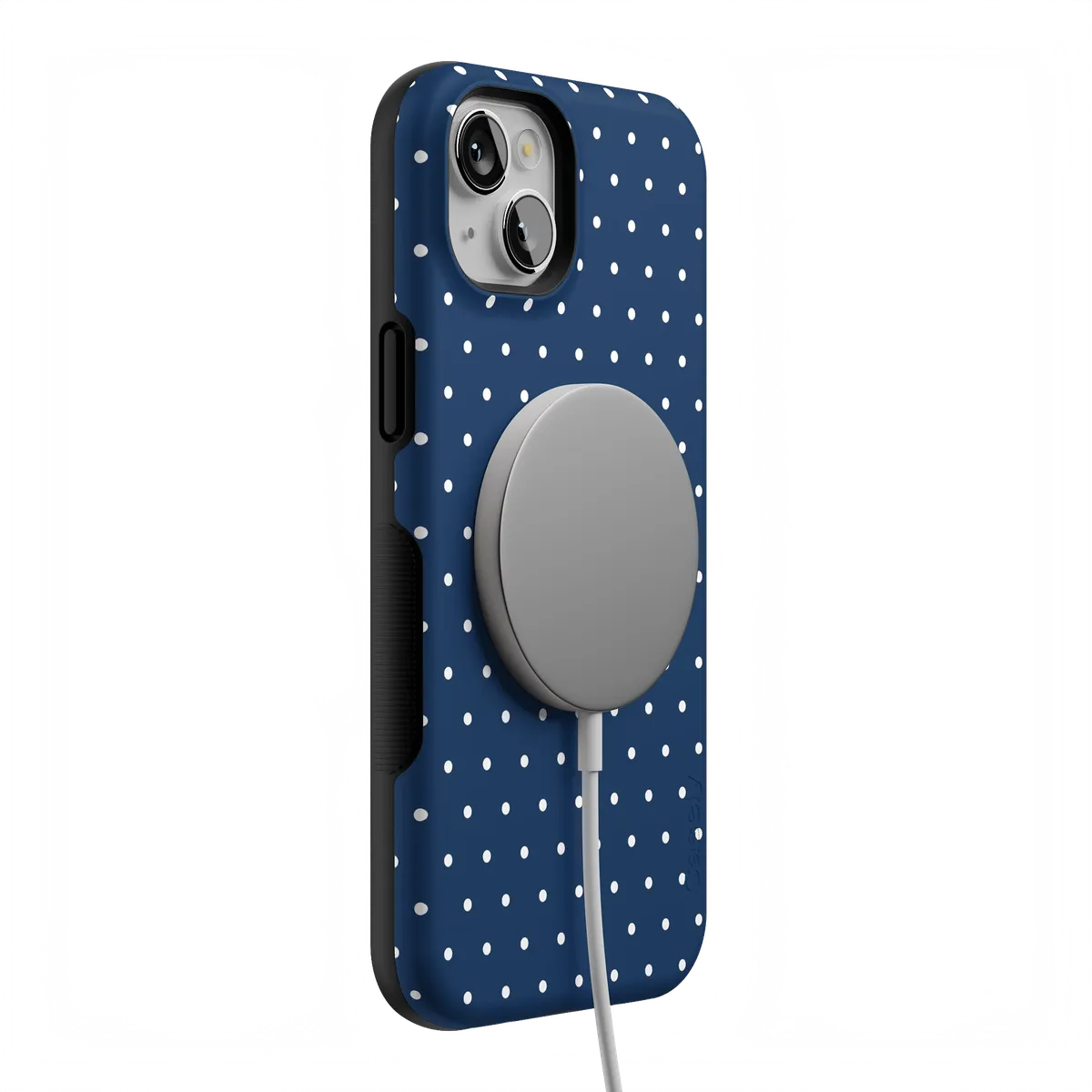On the Dot | Navy Polka Dot Case - Image 57