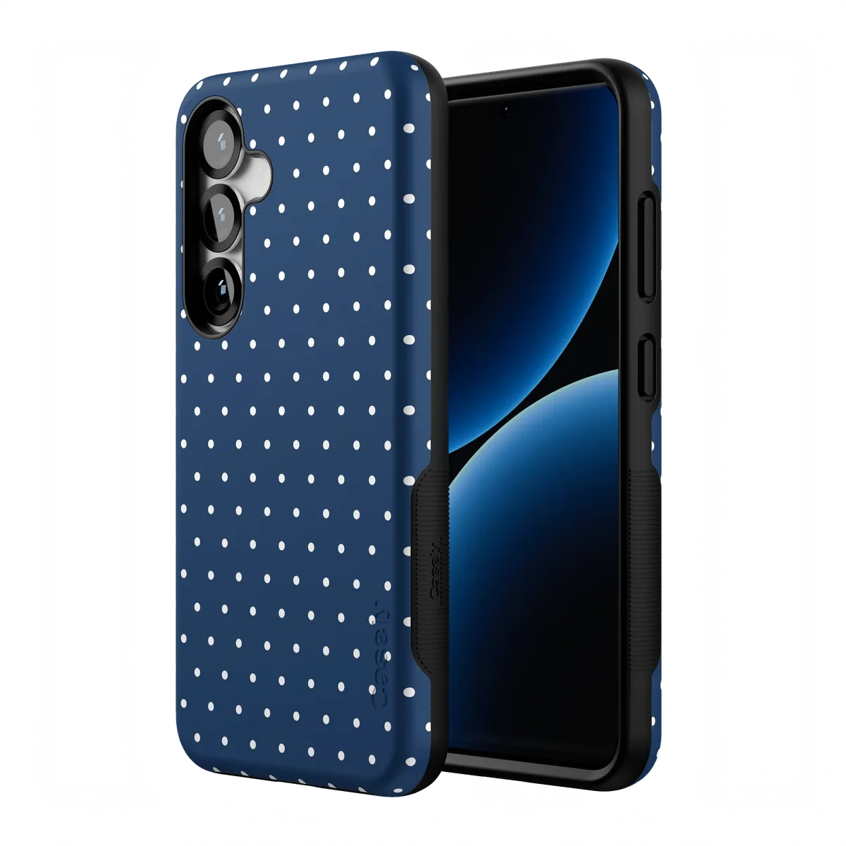 On the Dot | Navy Polka Dot Case - Image 74