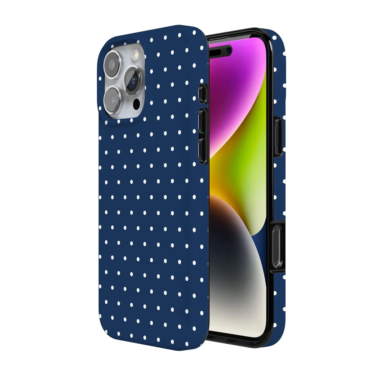 On the Dot | Navy Polka Dot Case - Image 93