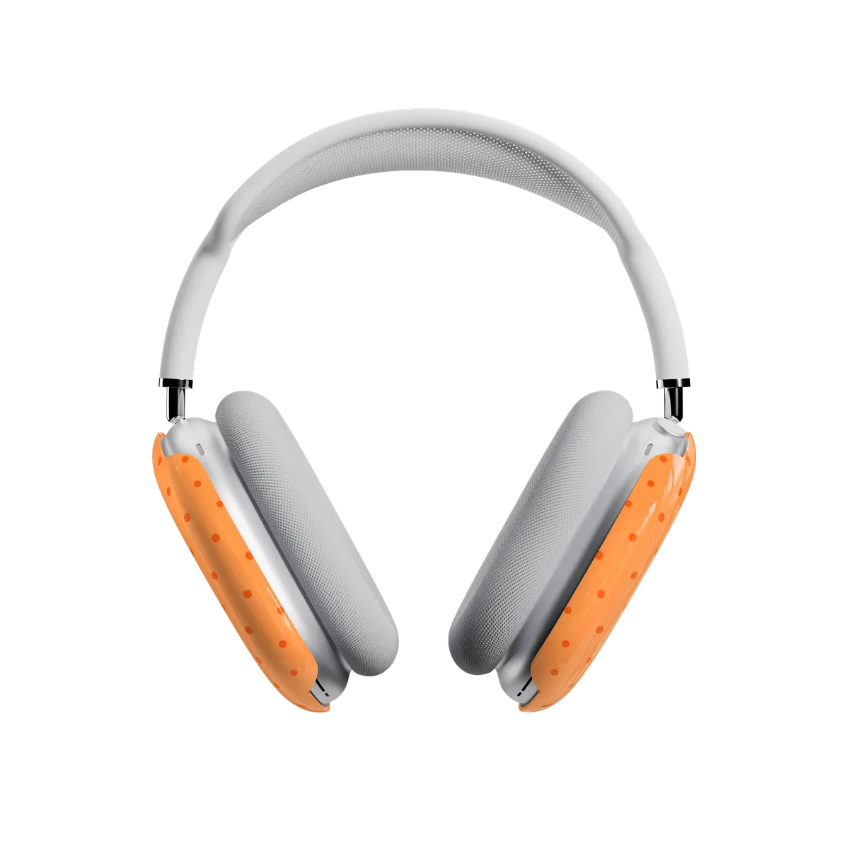 On the Dot | Orange Polka Dot AirPods Max Case - Image 4