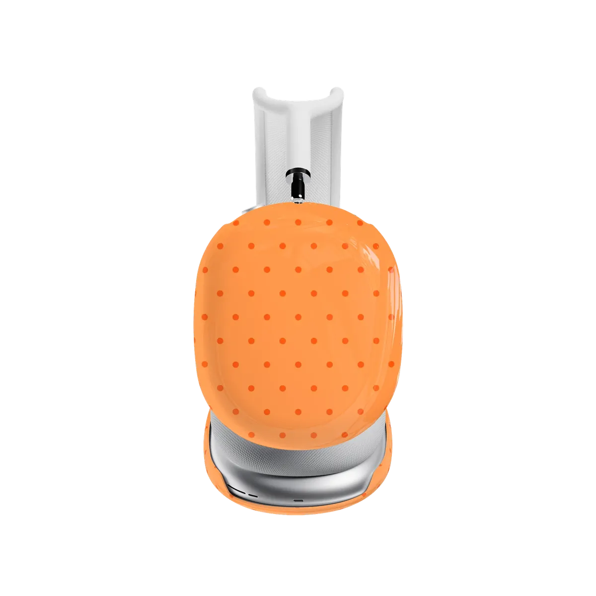 On the Dot | Orange Polka Dot AirPods Max Case - Image 6