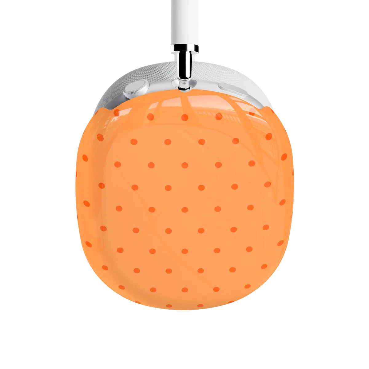 On the Dot | Orange Polka Dot AirPods Max Case - Image 9