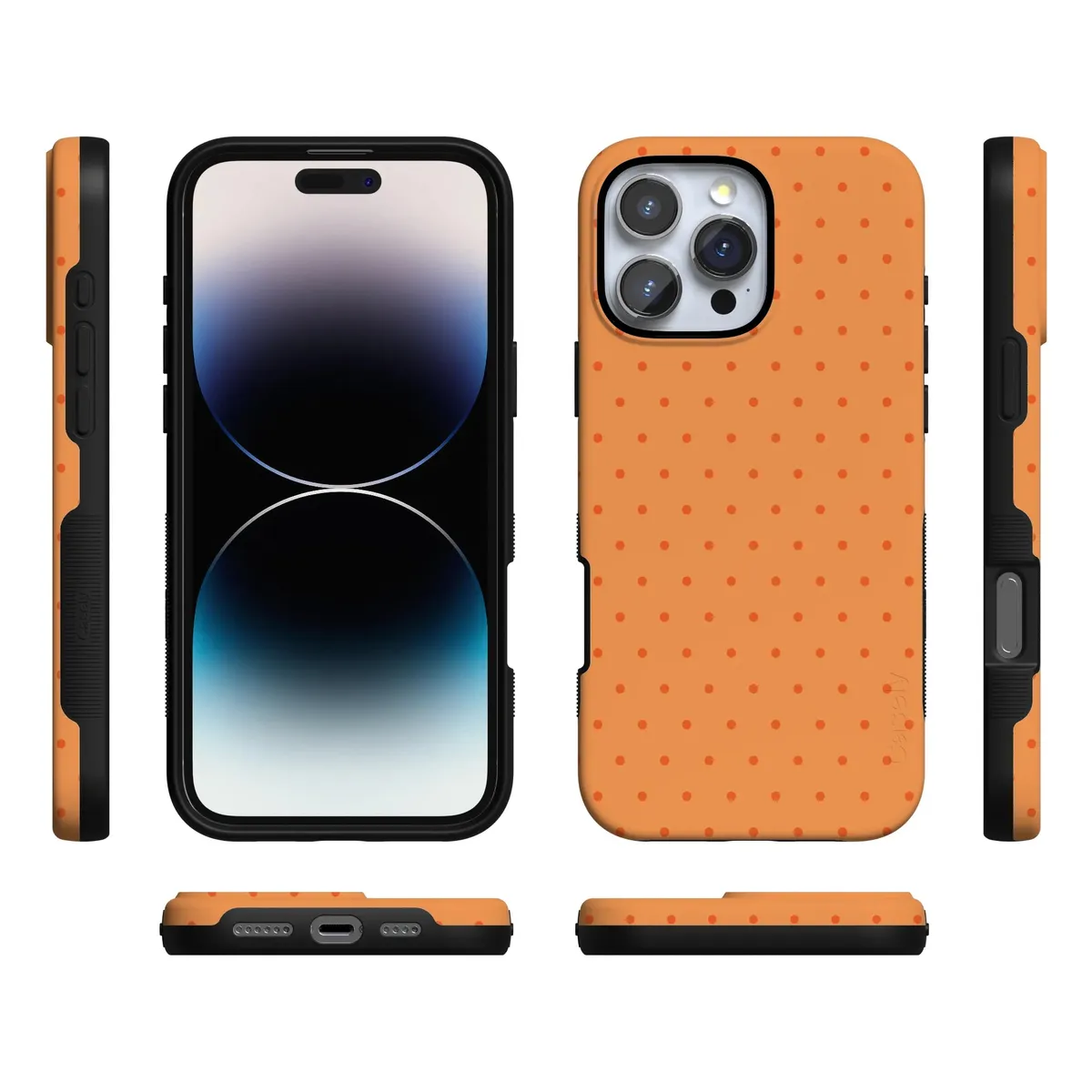 On the Dot | Orange Polka Dot Case - Image 173