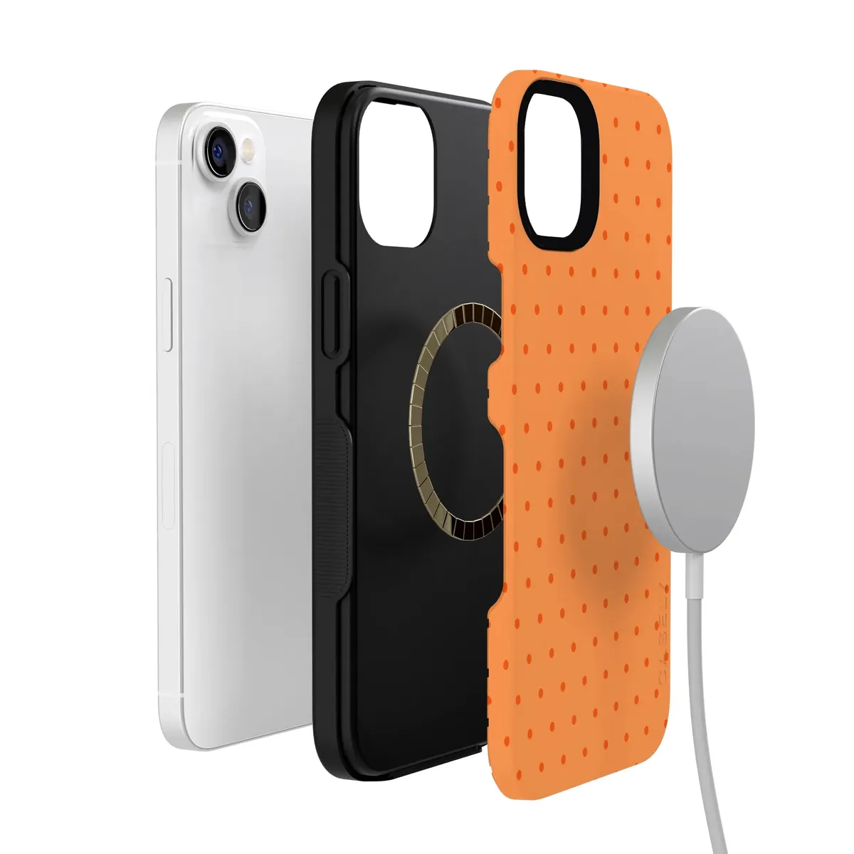 On the Dot | Orange Polka Dot Case - Image 29