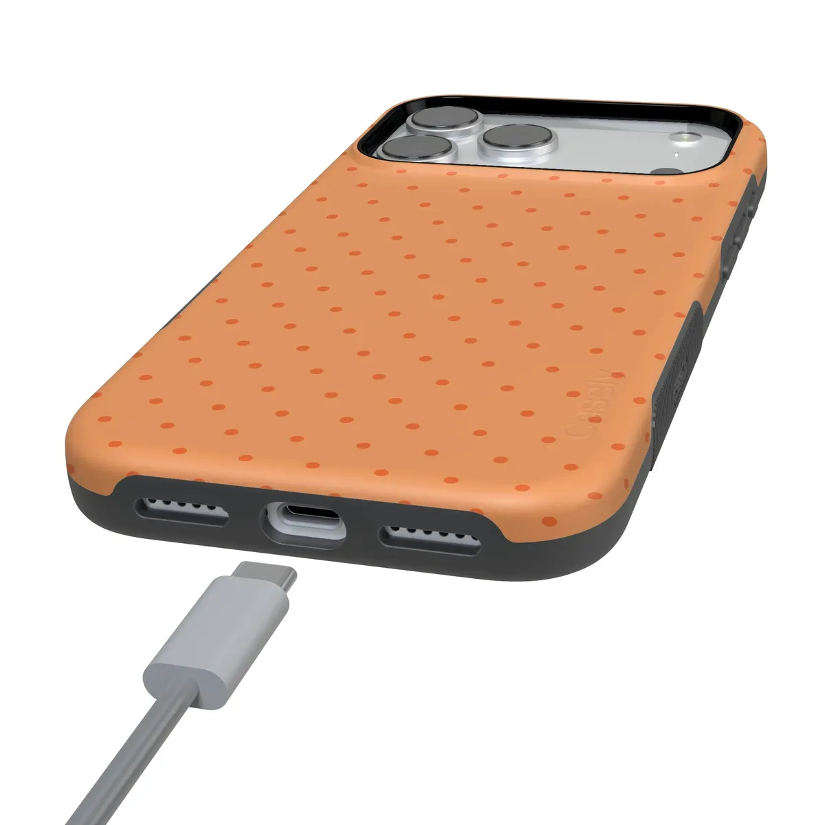 On the Dot | Orange Polka Dot Case - Image 5
