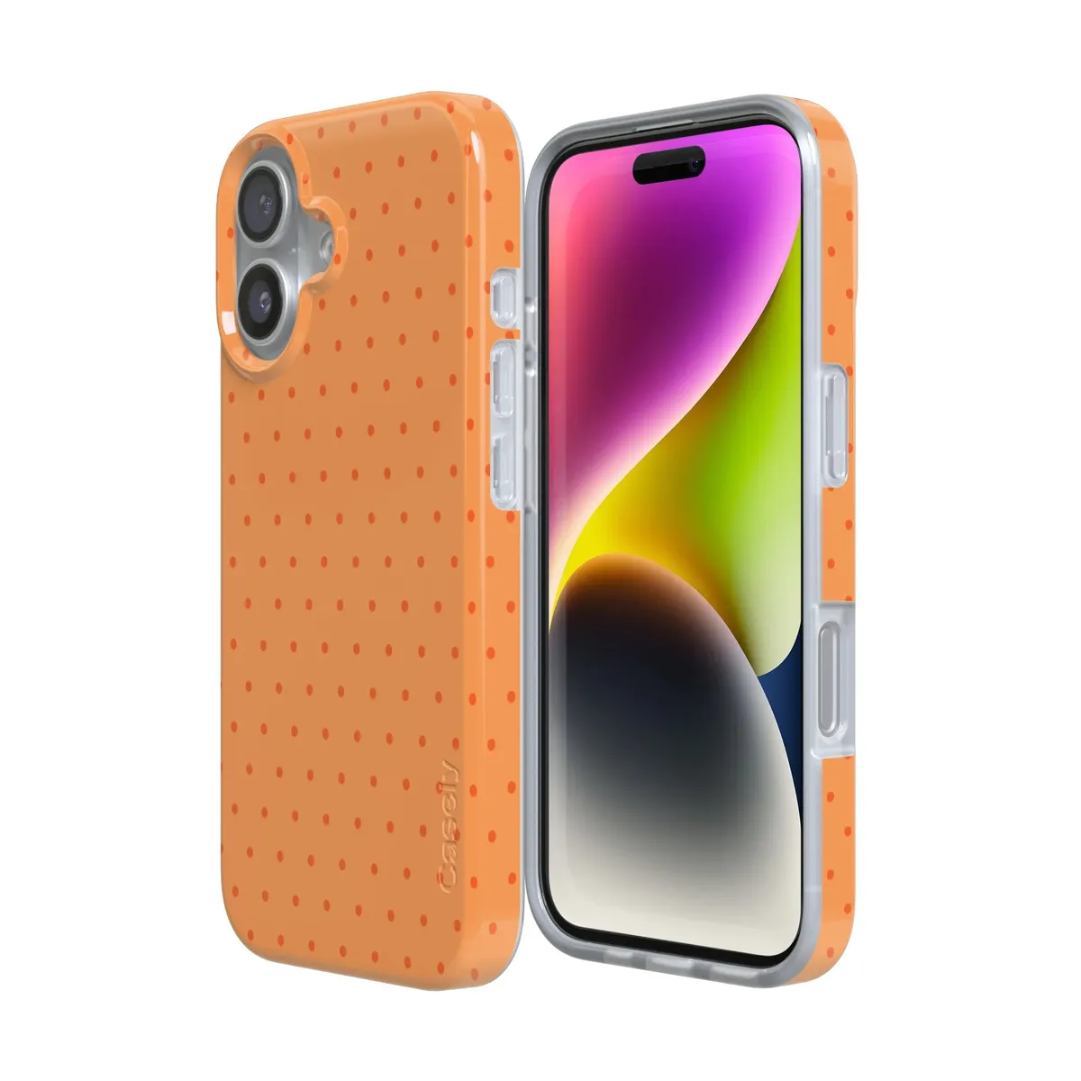 On the Dot | Orange Polka Dot Case - Image 60