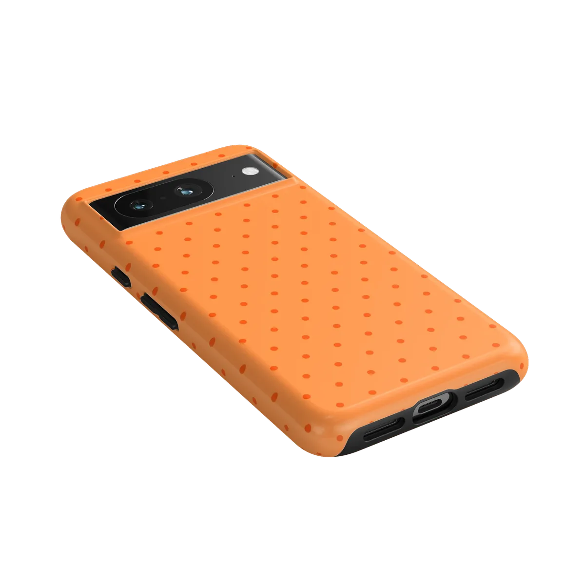 On the Dot | Orange Polka Dot Case - Image 86