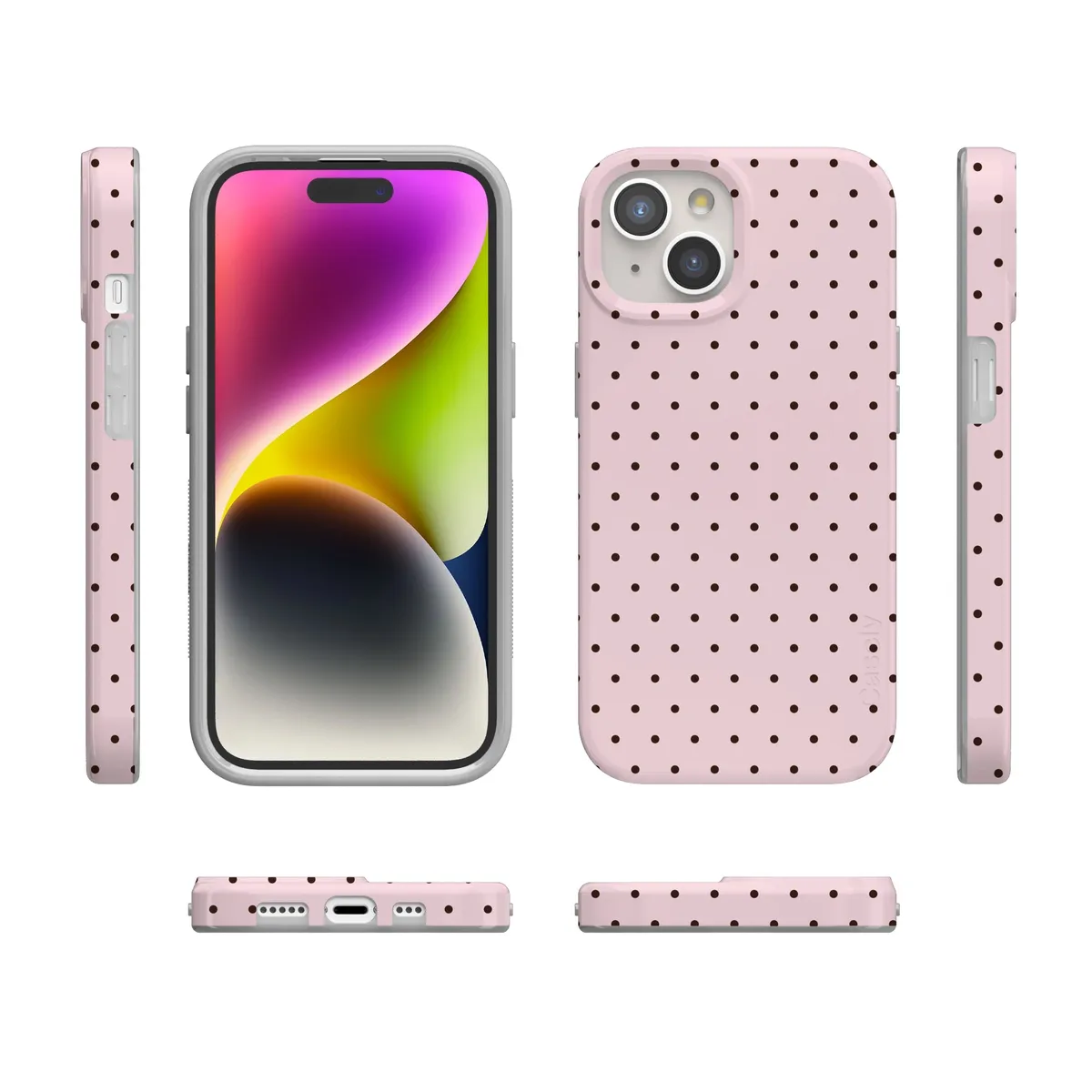 On the Dot | Pink Polka Dot Case - Image 106