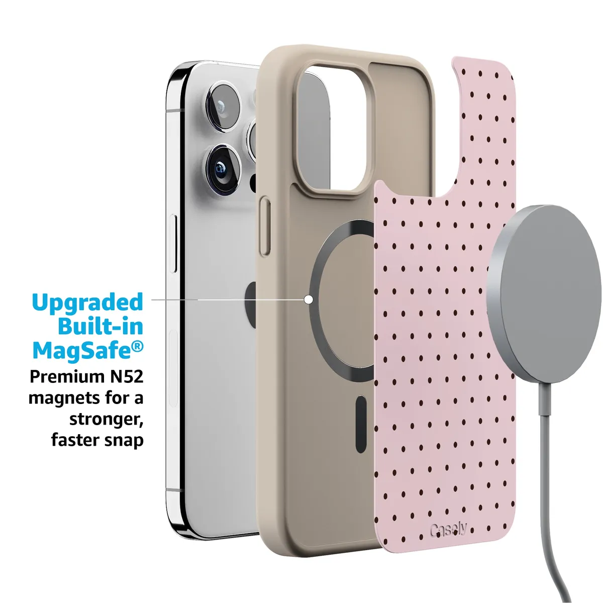 On the Dot | Pink Polka Dot Case - Image 185
