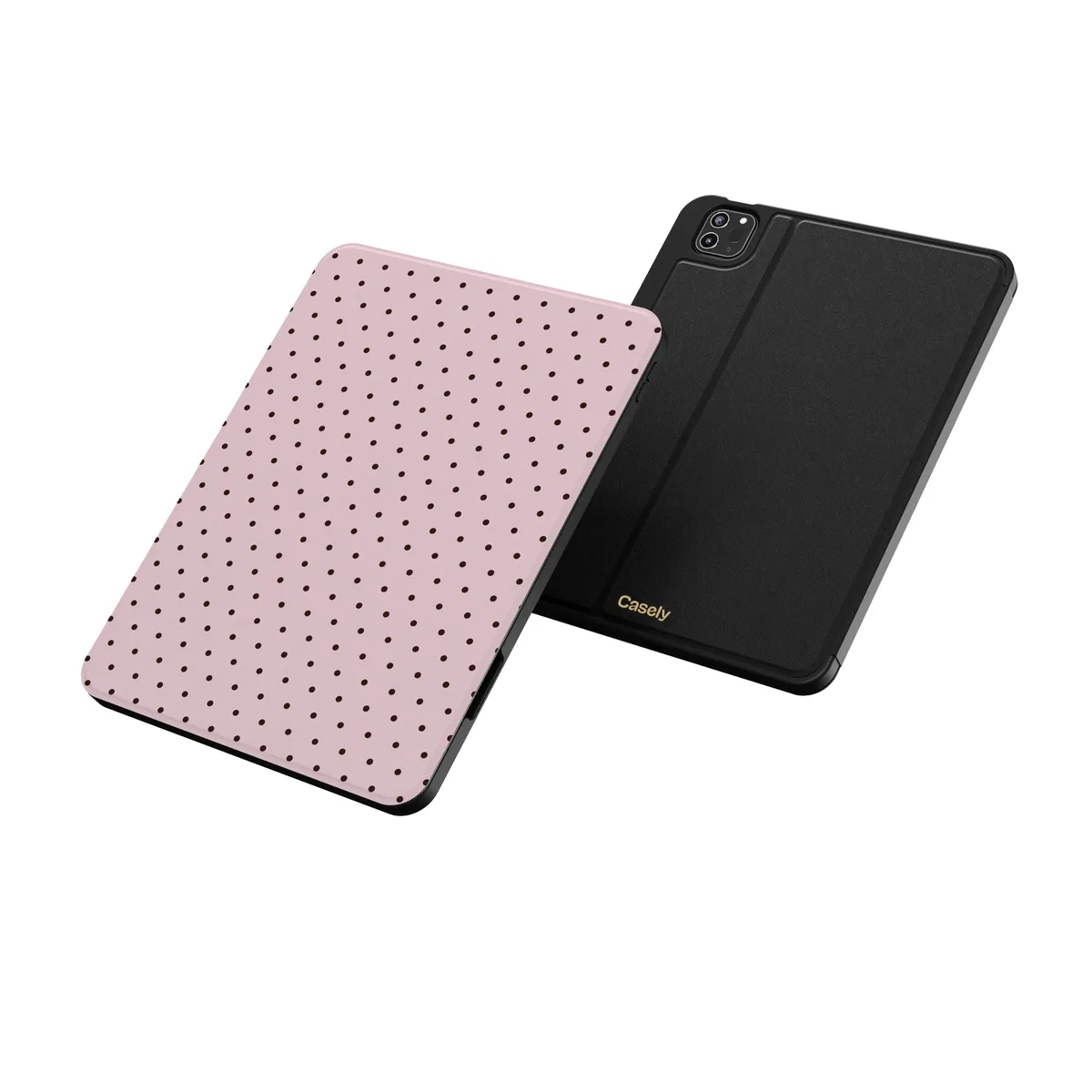 On the Dot | Pink Polka Dot iPad Case - Image 18