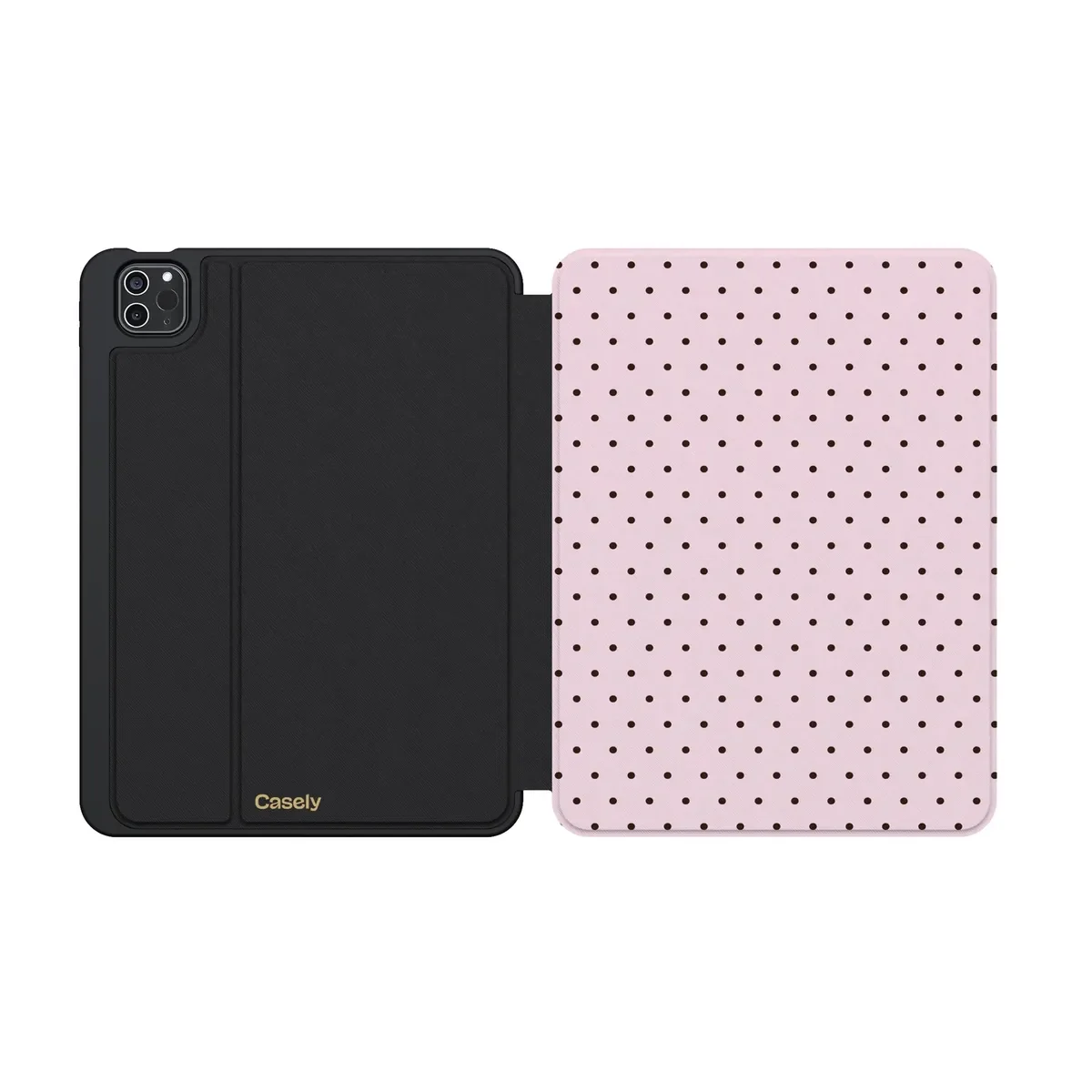 On the Dot | Pink Polka Dot iPad Case - Image 23