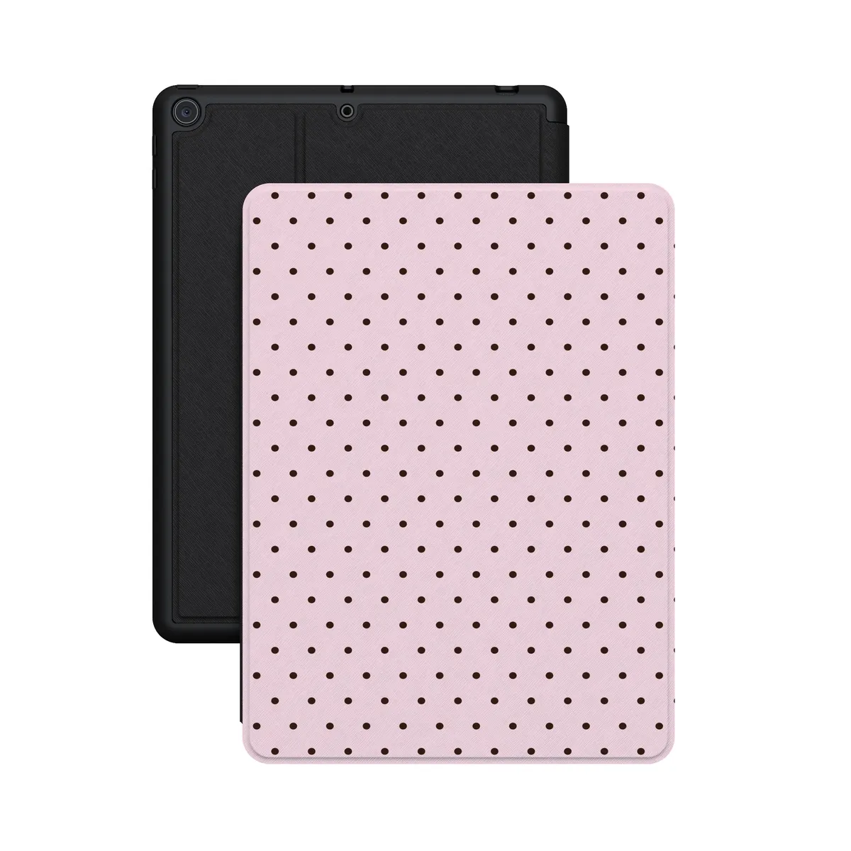 On the Dot | Pink Polka Dot iPad Case - Image 25