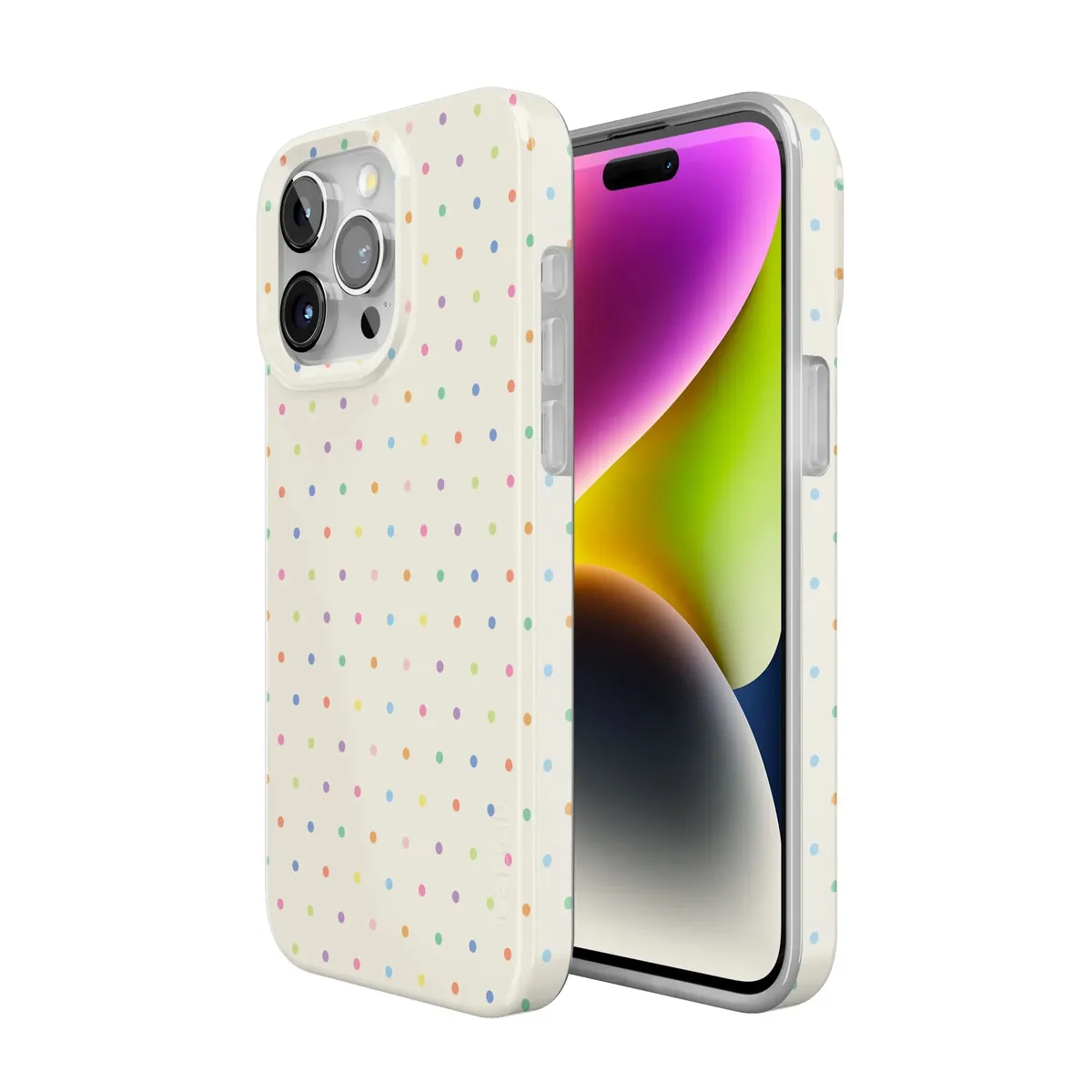 On the Dot | Rainbow Polka Dot Case - Image 104