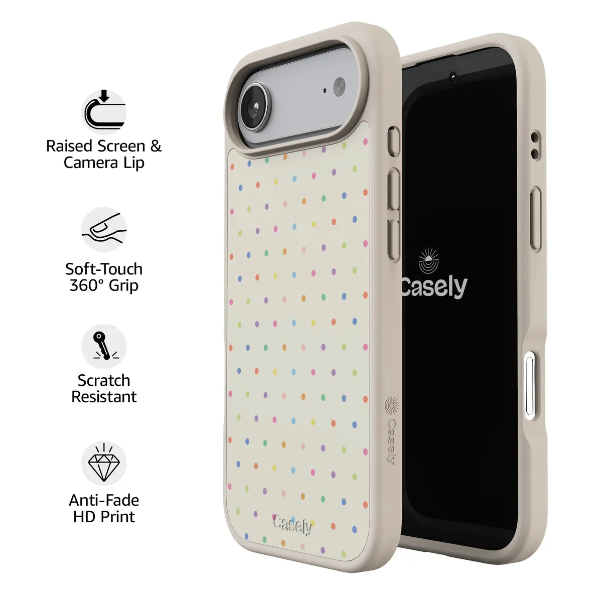 On the Dot | Rainbow Polka Dot Case - Image 177