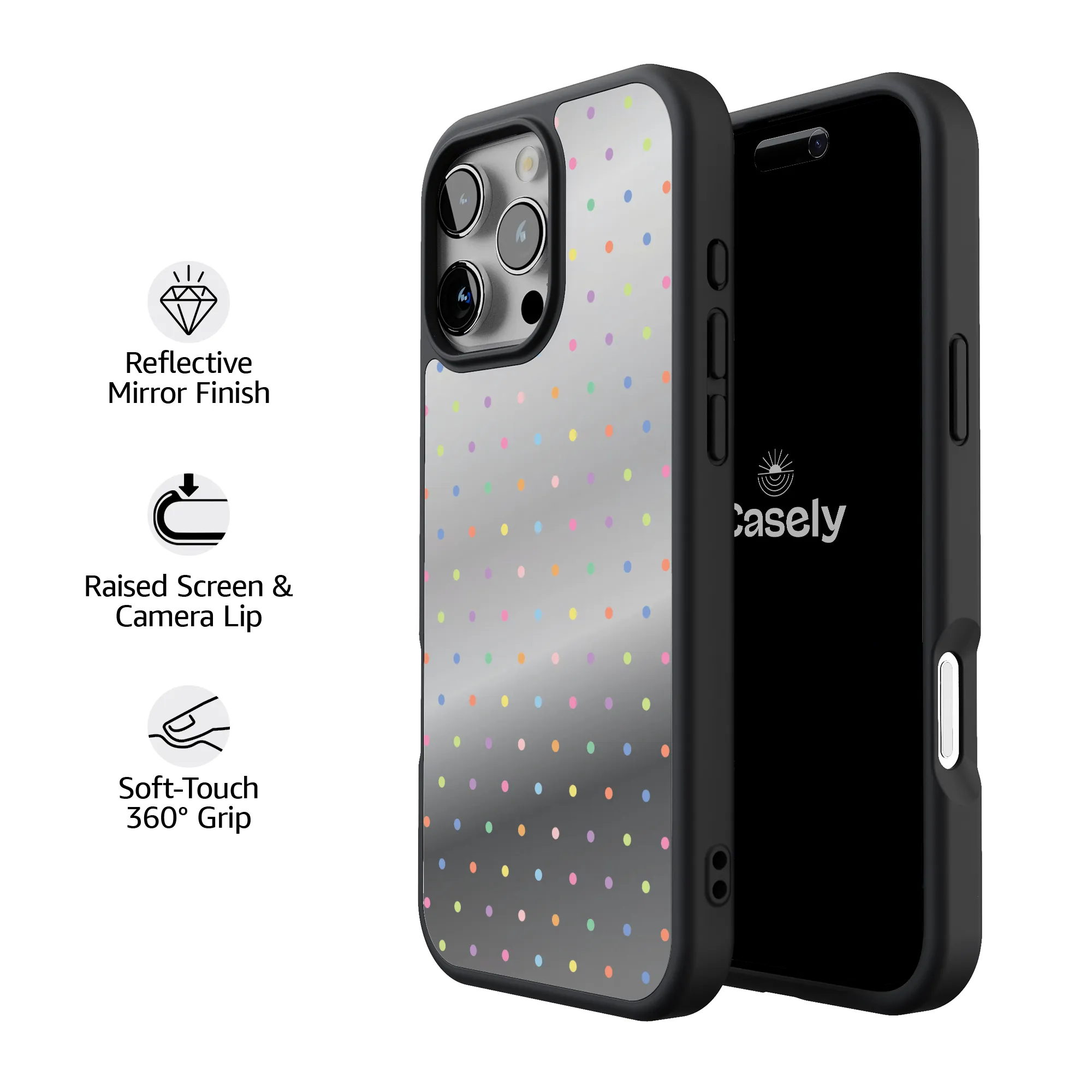 On the Dot | Rainbow Polka Dot Case - Image 216