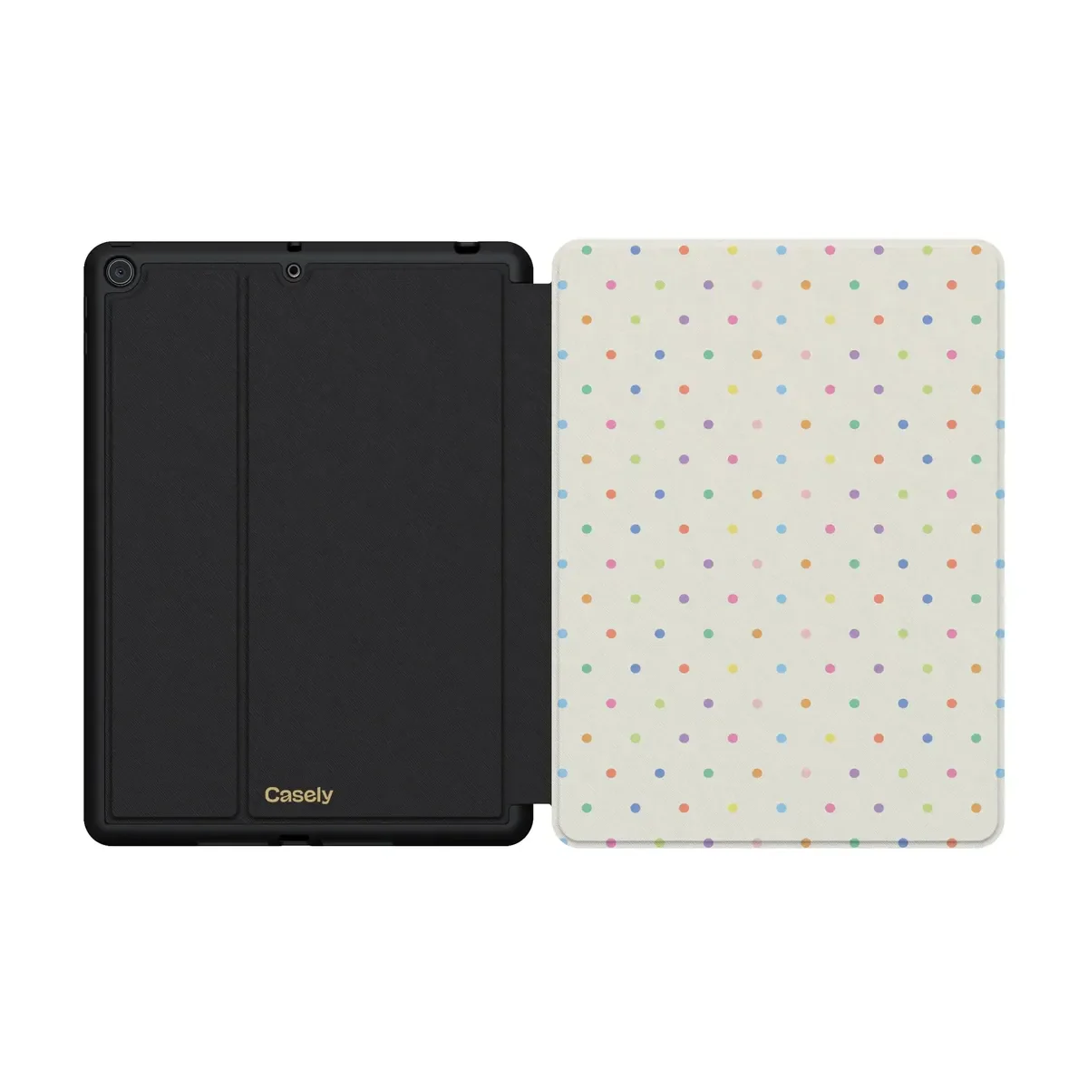 On the Dot | Rainbow Polka Dot iPad Case - Image 31