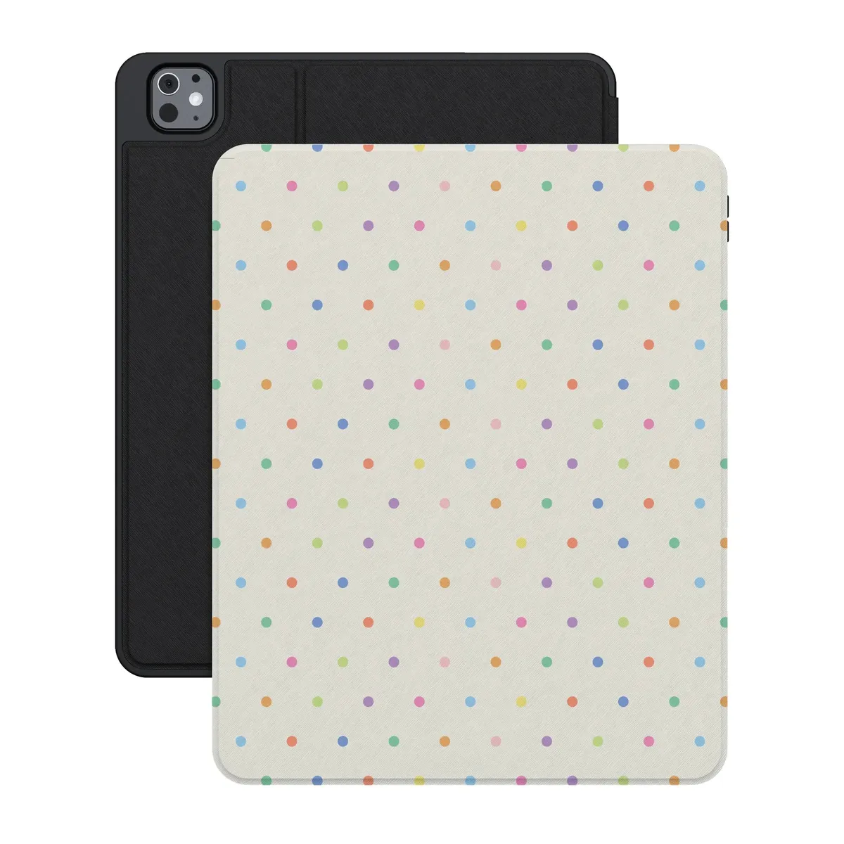 On the Dot | Rainbow Polka Dot iPad Case - Image 32
