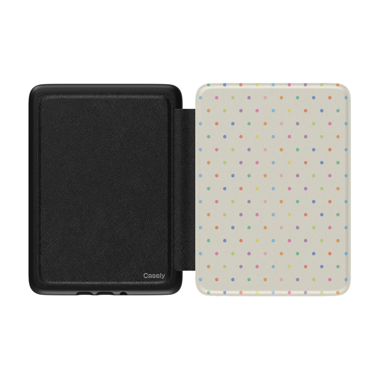 On the Dot | Rainbow Polka Dot Kindle Case - Image 2