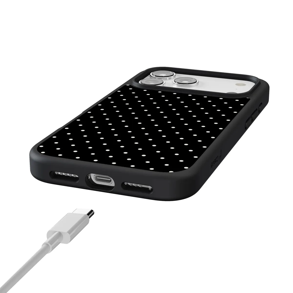 On the Dot | White Polka Dot Case - Image 180
