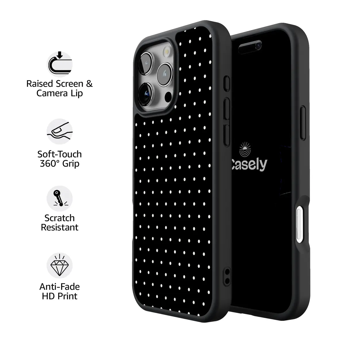 On the Dot | White Polka Dot Case - Image 198