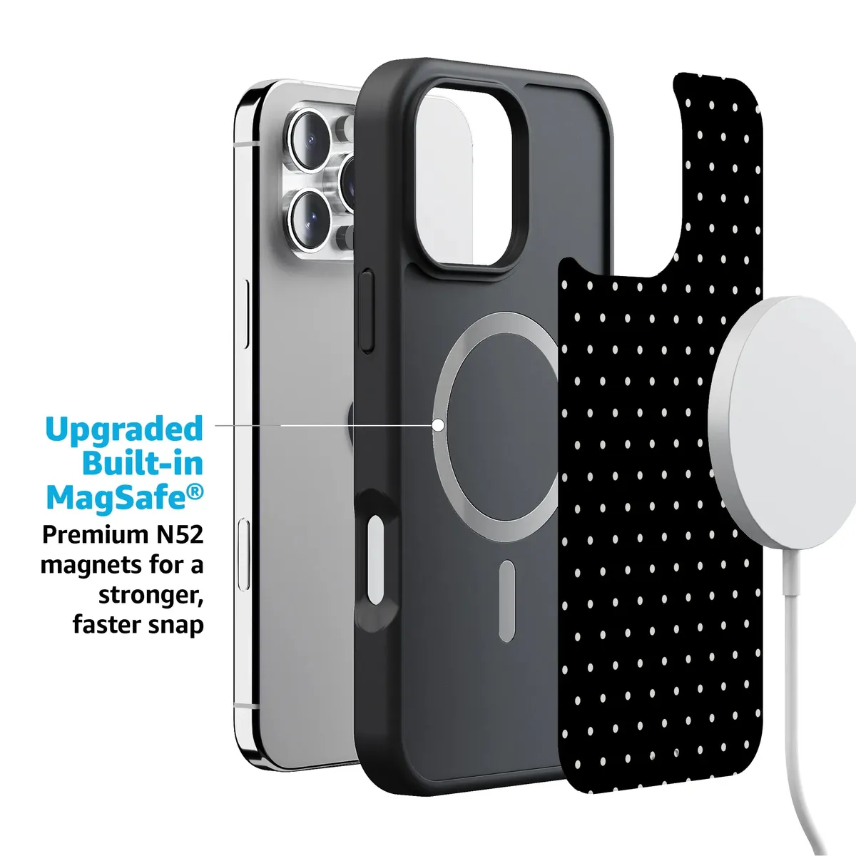 On the Dot | White Polka Dot Case - Image 200