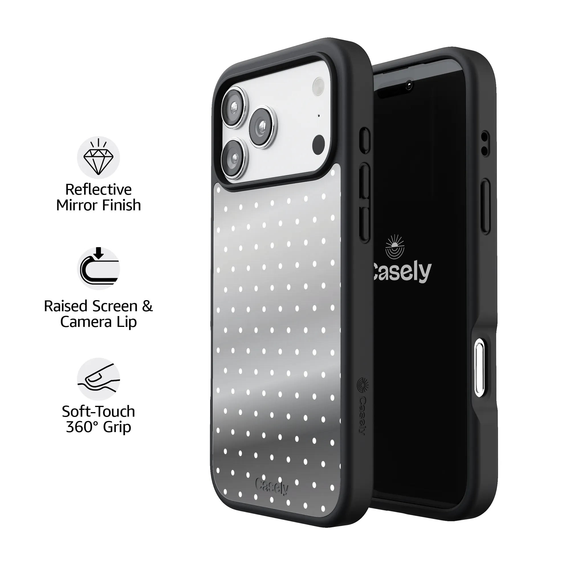 On the Dot | White Polka Dot Case - Image 214