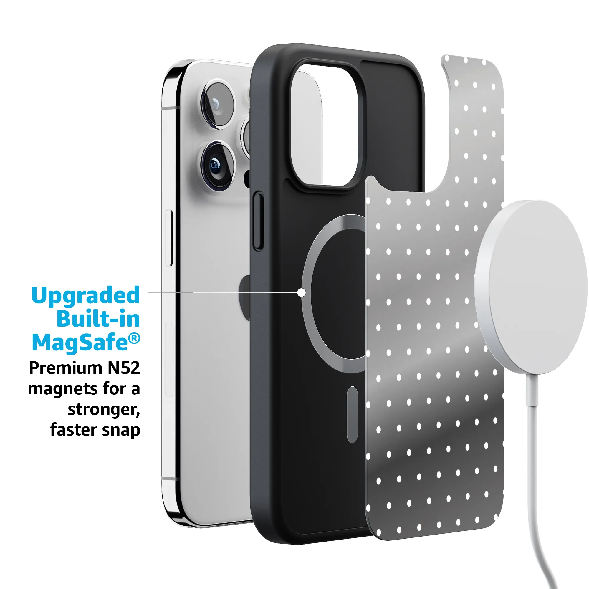On the Dot | White Polka Dot Case - Image 222