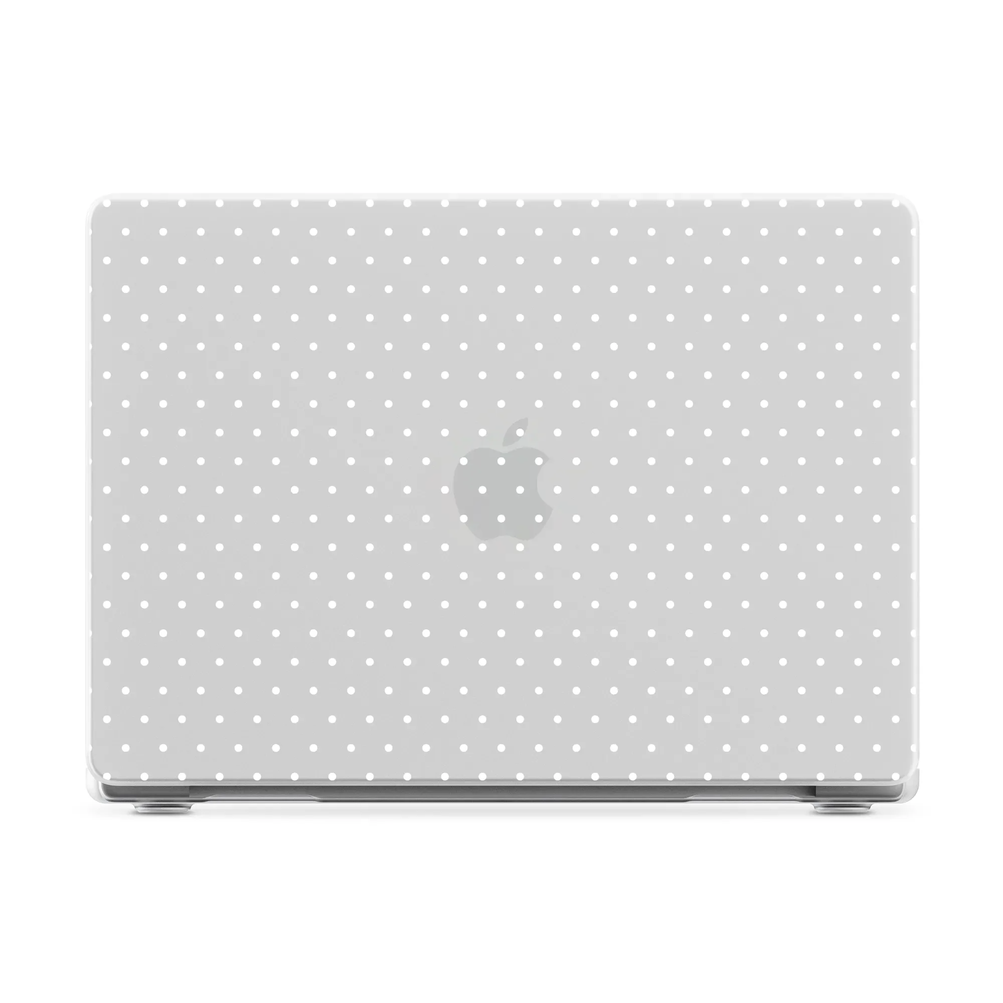 On the Dot | White Polka Dot Laptop Shell - Image 13